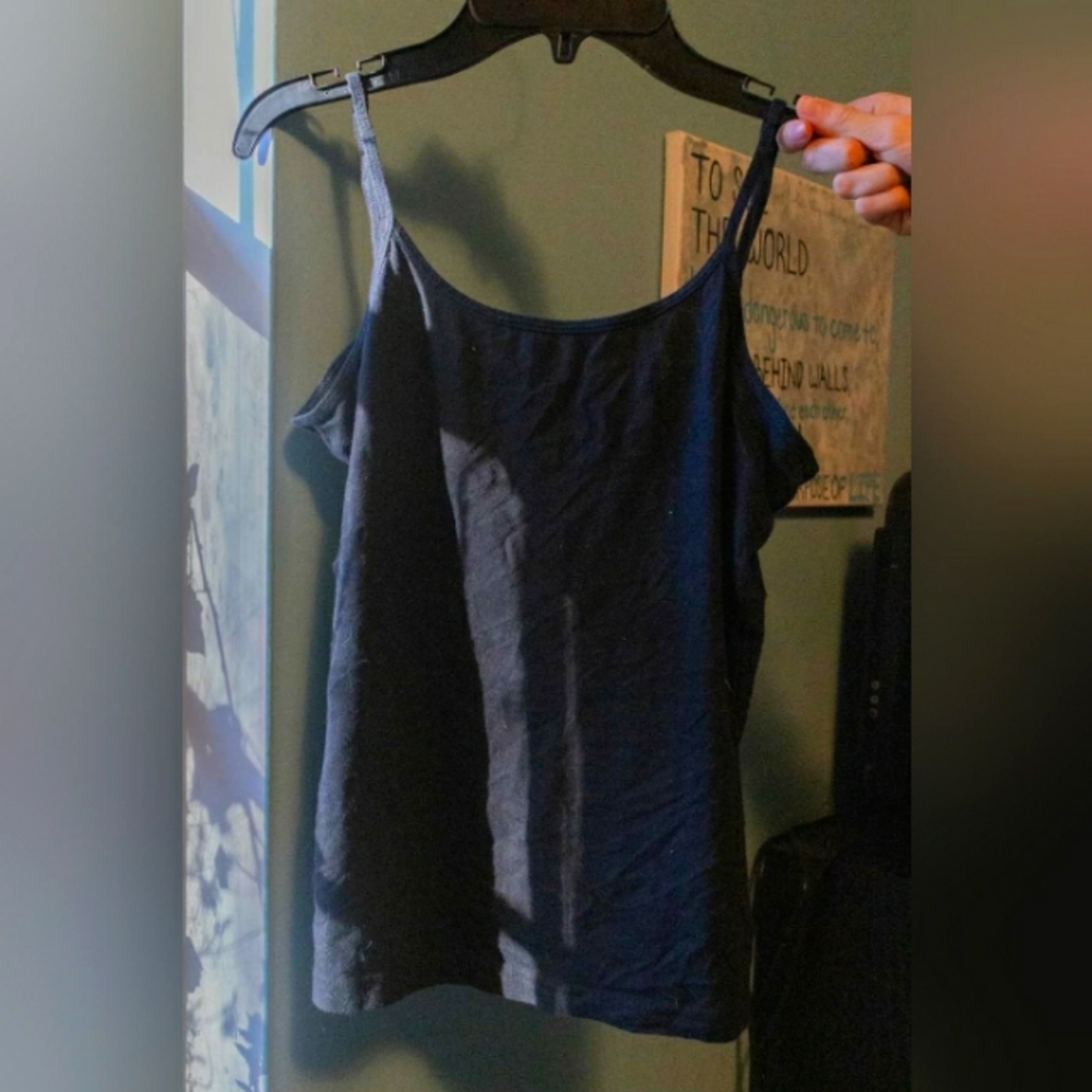 Black cami top